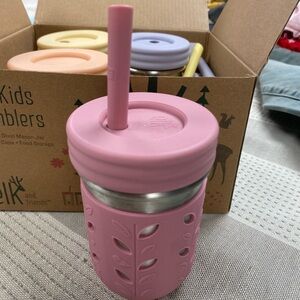 Stainless Steel  Kids Tumbler with Straw